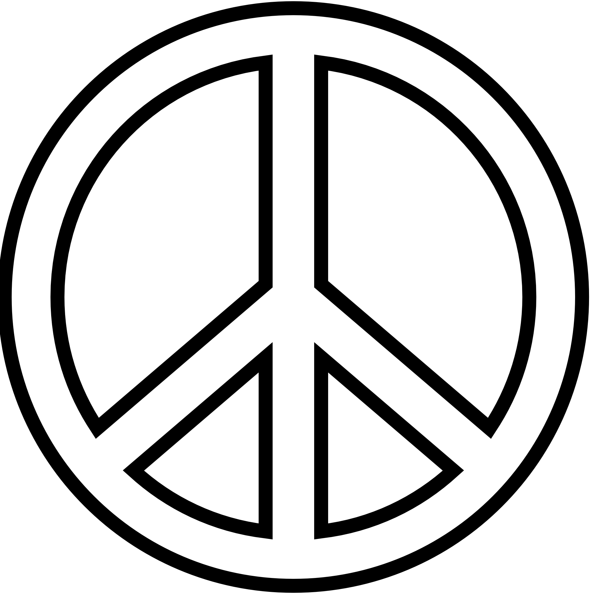 Free peace sign.