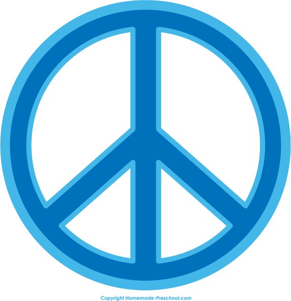 sign clipart peace