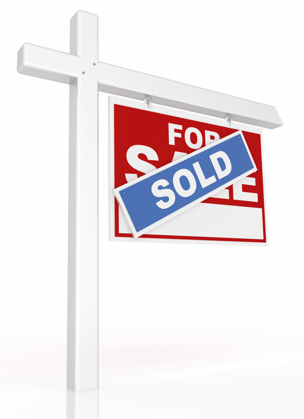 Real estate sold sign clipart