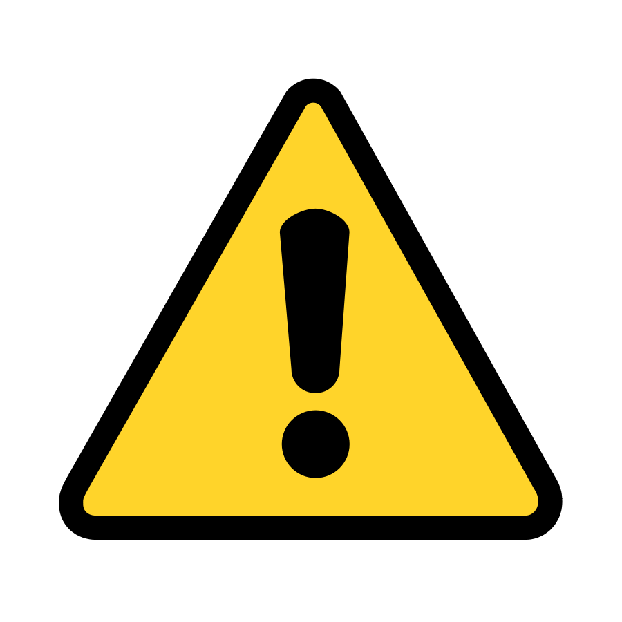 Warning Sign SVG Vector file, vector clip art svg file