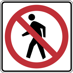 Free driving sign.