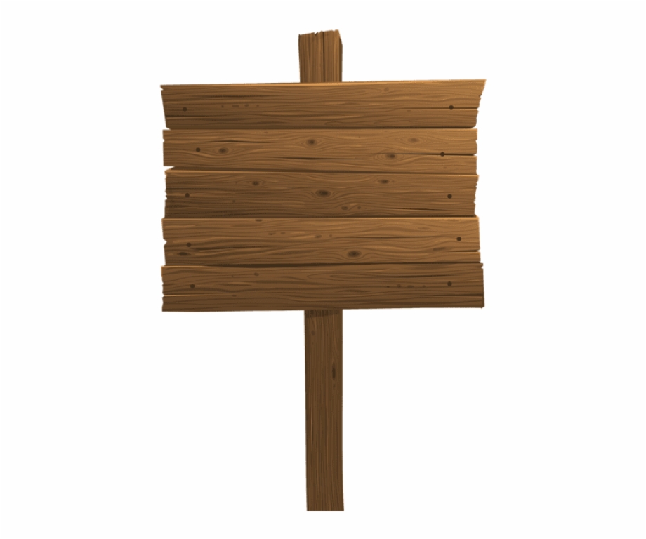 Wood sign clipart.
