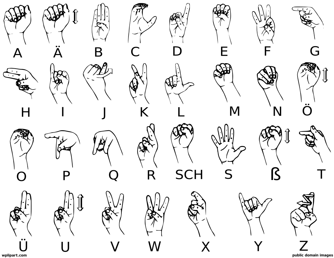 Free Asl Alphabet Cliparts, Download Free Clip Art, Free