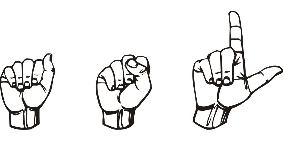 Pictures of american sign language clipart images gallery