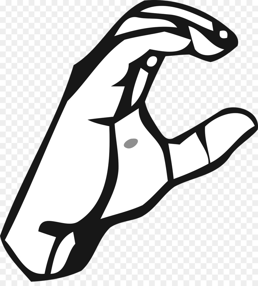 sign language clipart hand