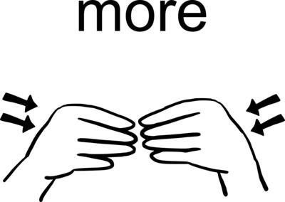 sign language clipart more