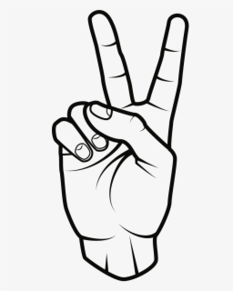 sign language clipart peace