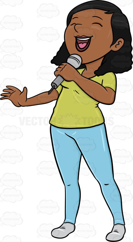 Sing clipart free.
