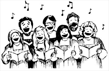 singing clipart choir