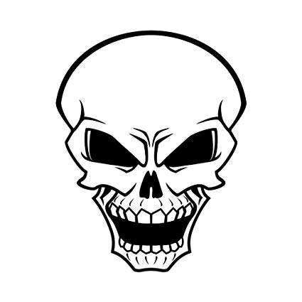 Angry skull clipart images gallery for free download