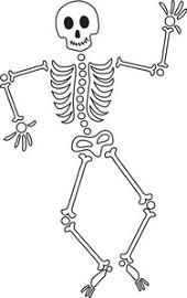 Free halloween skeleton.