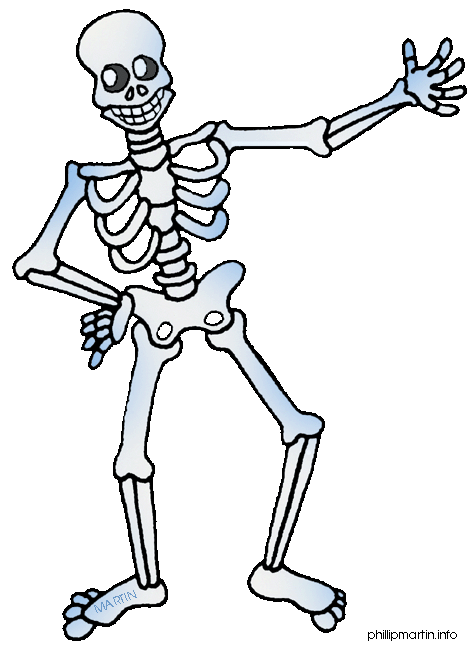 Free happy skeleton.