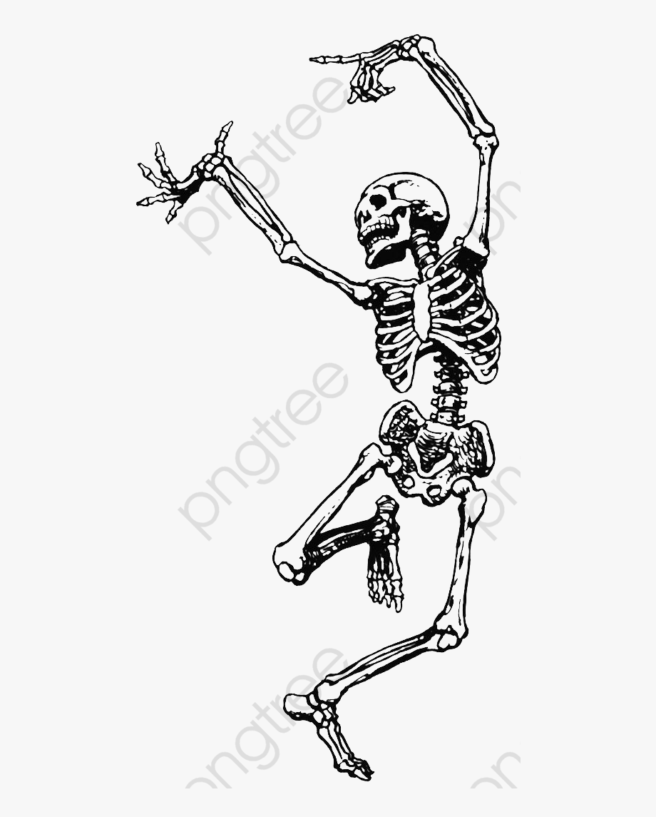 Skeleton Clipart Happy