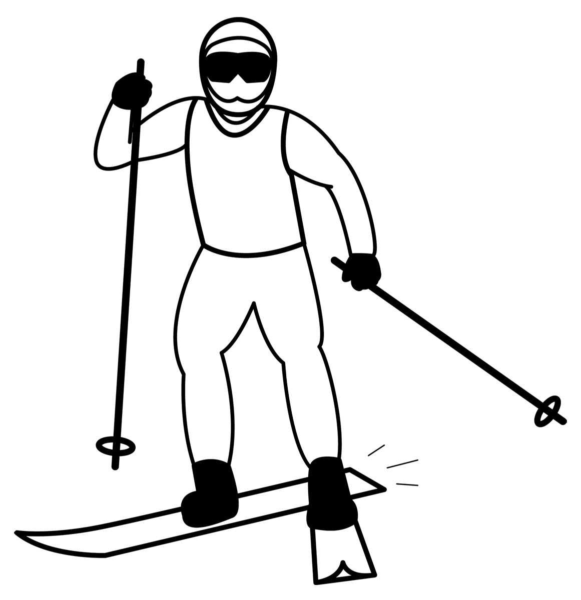 Free Ski Cliparts Black, Download Free Clip Art, Free Clip