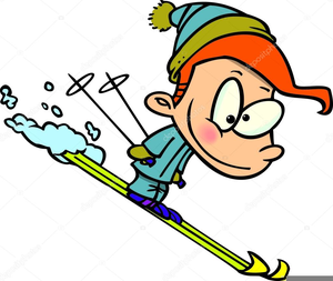Clipart And Ski And Cartoon