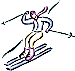 Free Cartoon Skiers, Download Free Clip Art, Free Clip Art