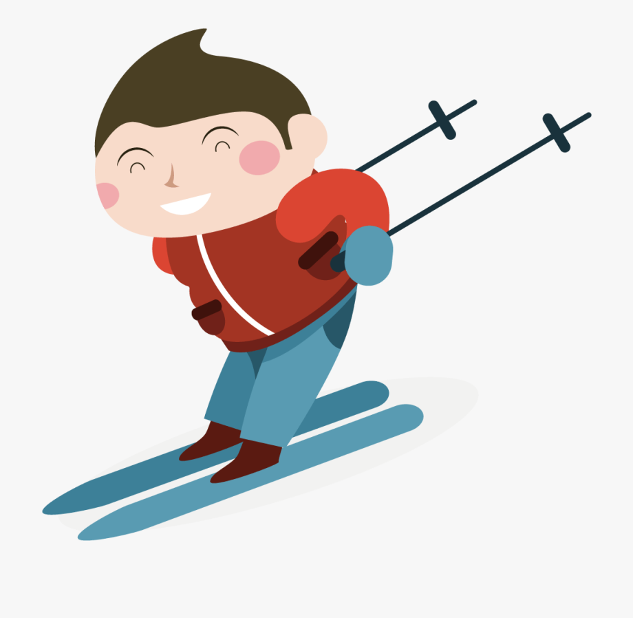 Skier Clipart Skiing Person