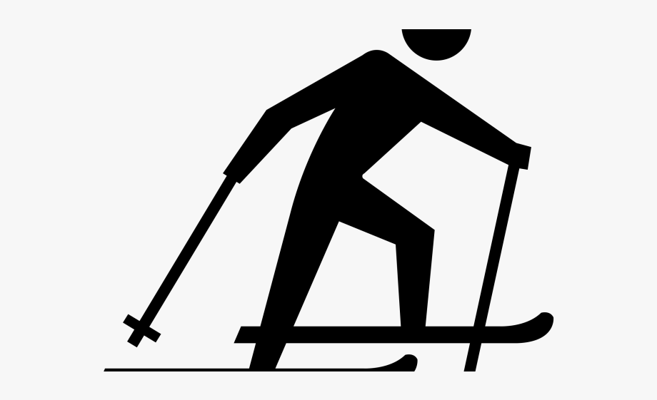 Skiing clipart nordic.
