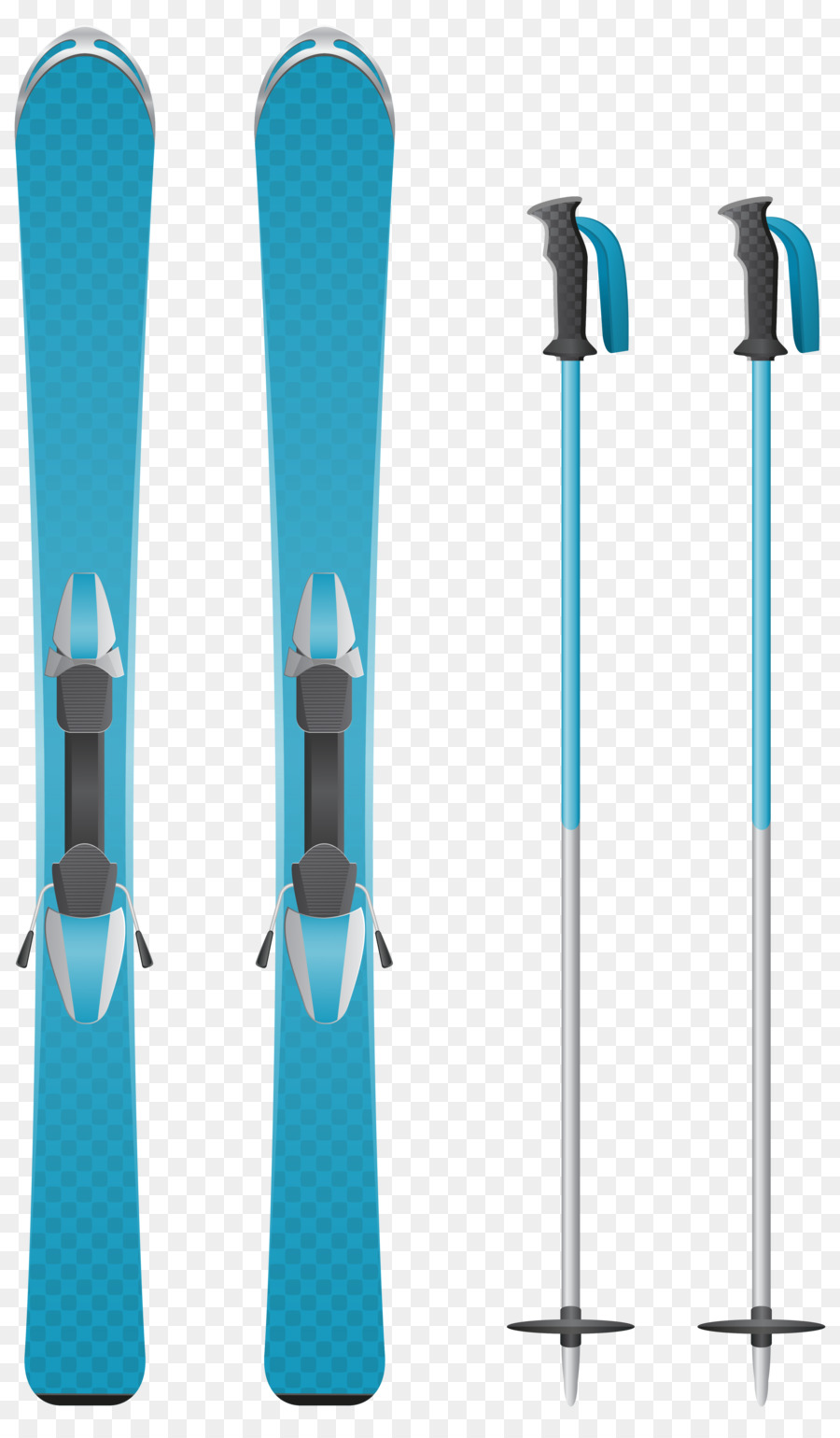Skis png clipart.
