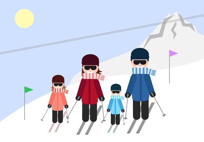 Free family skiing.