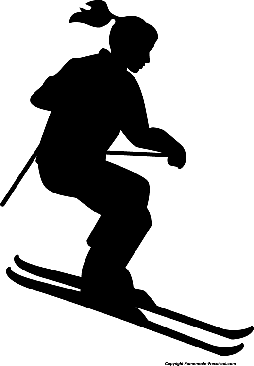 Free Girl Skier Cliparts, Download Free Clip Art, Free Clip