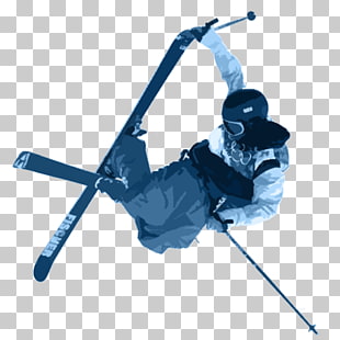 Freestyle skiing png.
