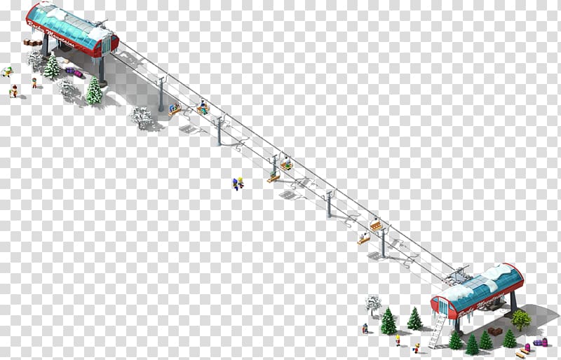Ski lift Skiing Chairlift, skiing transparent background PNG