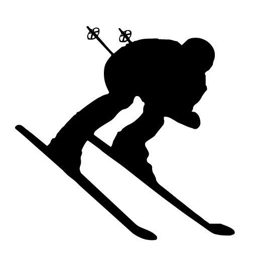 Downhill snow skier.