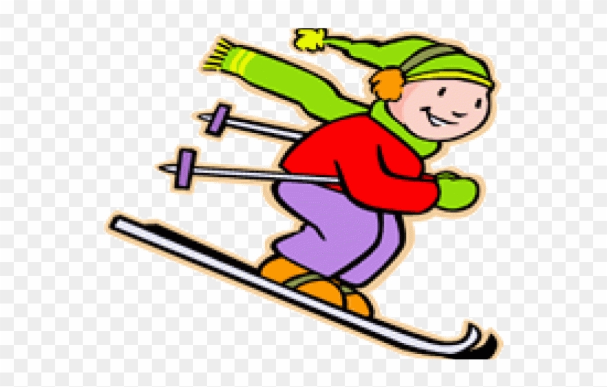 Skiing Clipart Trip
