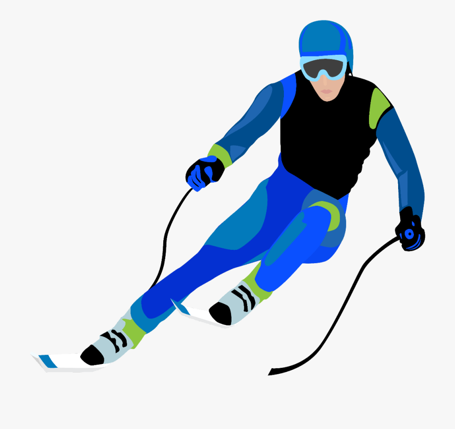 Ftestickers clipart skier.