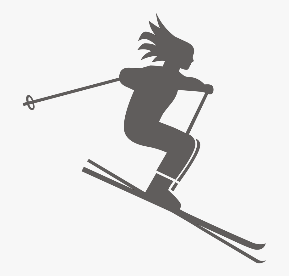 Skiing png download.
