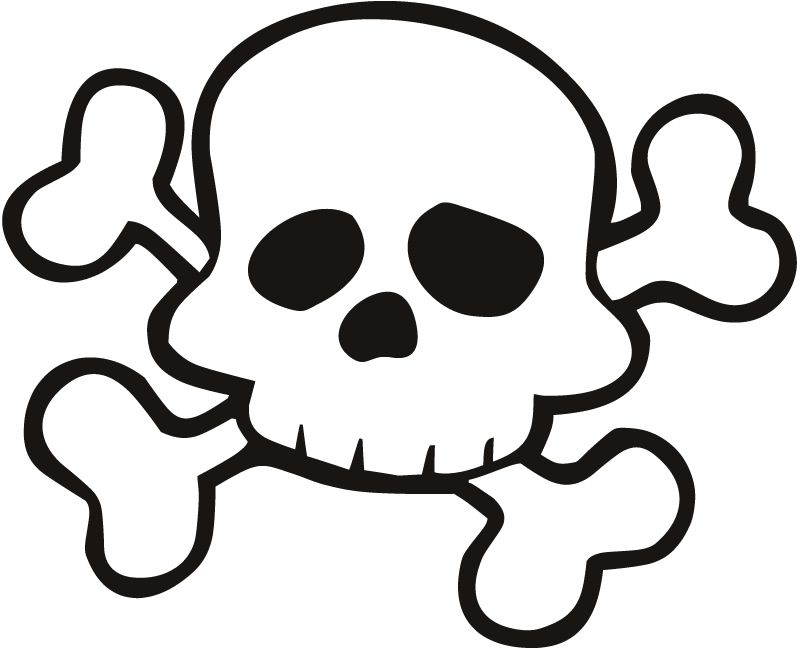 Free download Skull And Crossbones For Preschoolers Clipart