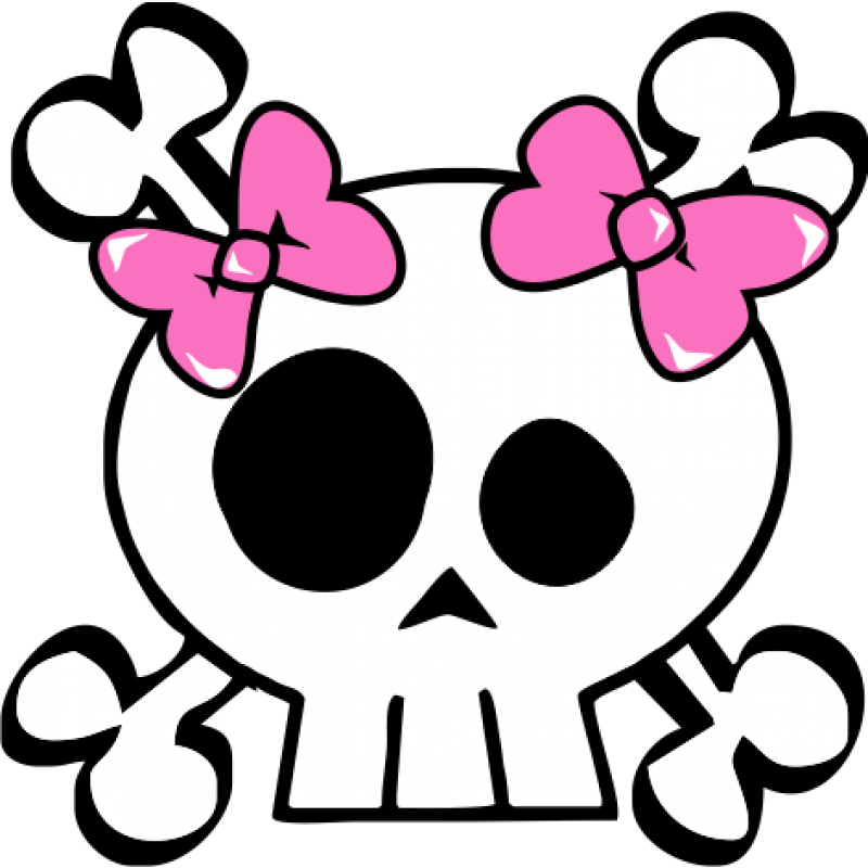 Free Girl Skulls Cliparts, Download Free Clip Art, Free Clip