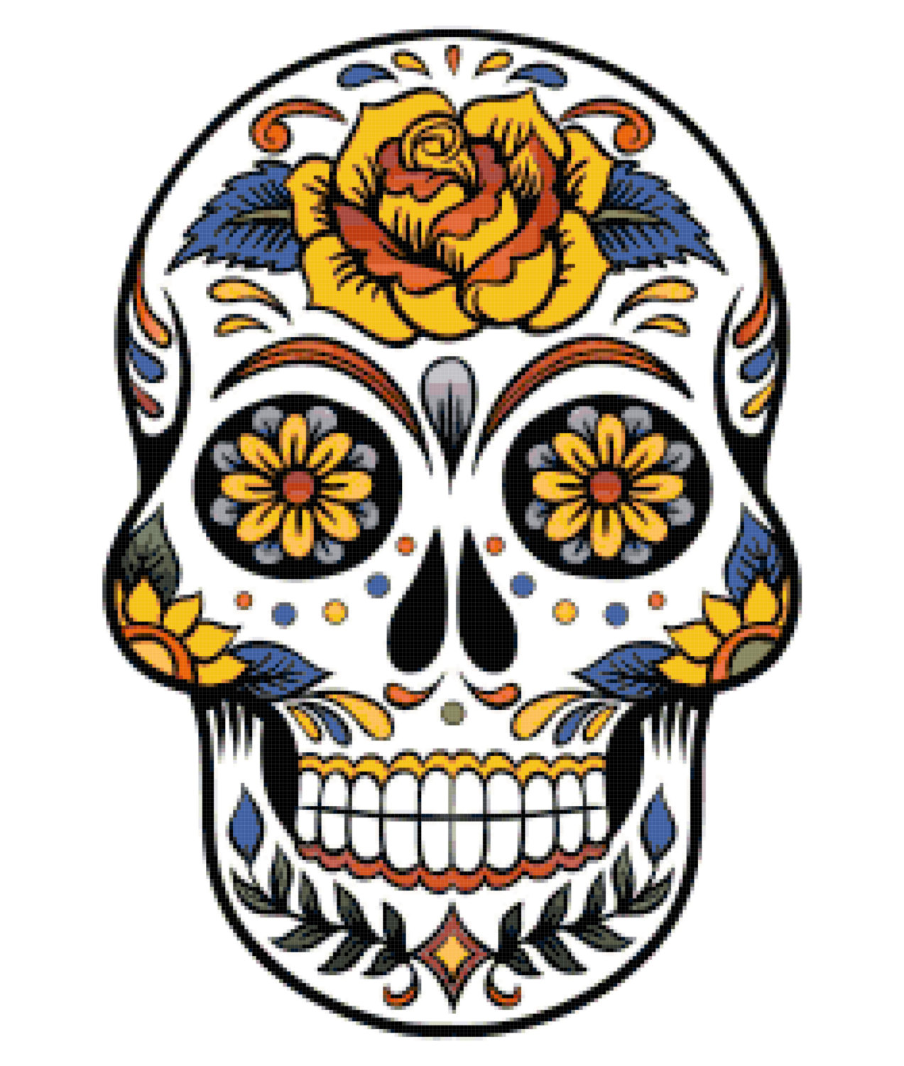 Free Mexican Skull Cliparts, Download Free Clip Art, Free