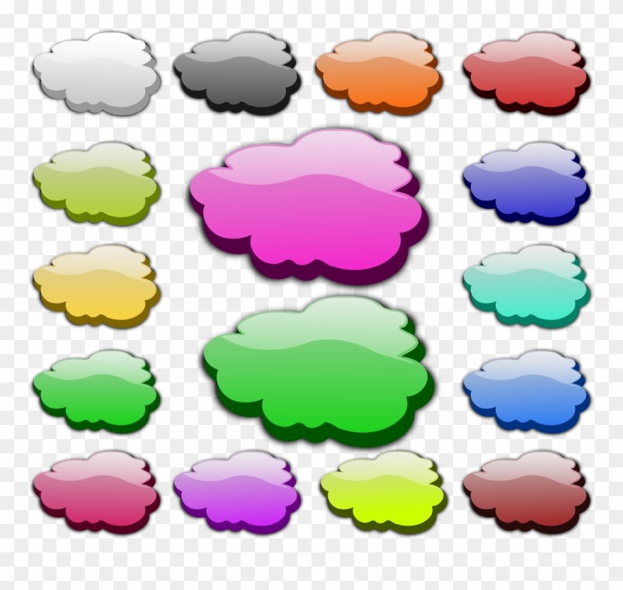 sky clipart colorful