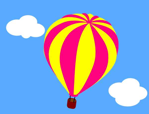 Hot Air Balloon In The Sky