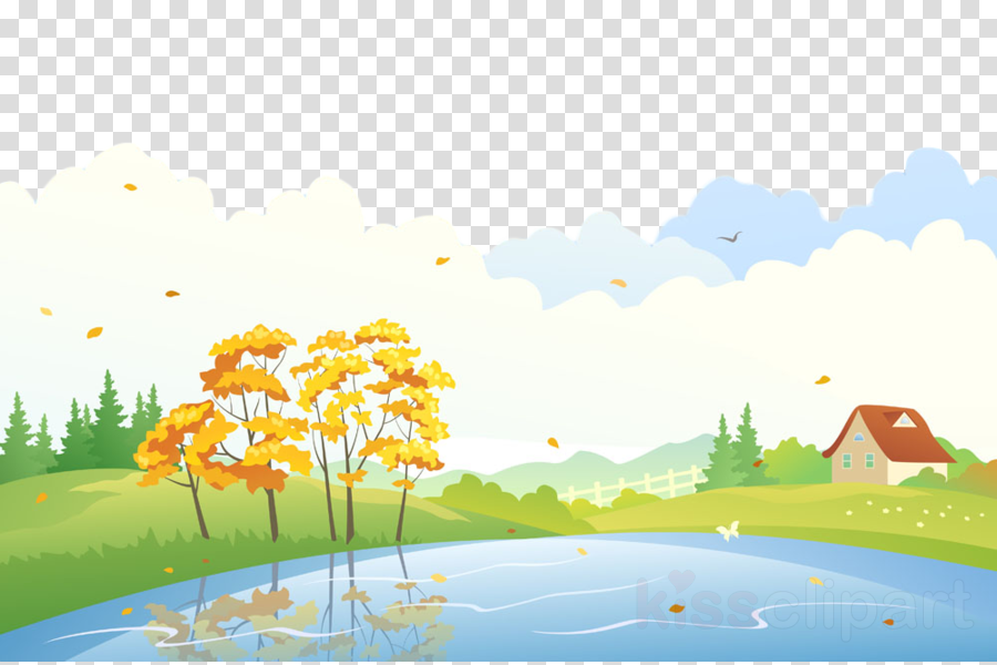 Natural landscape nature sky daytime water clipart