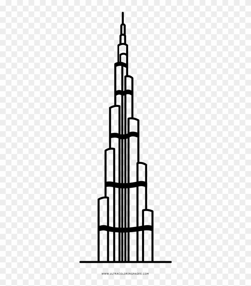 Burj Khalifa Burj Al Arab Drawing Tower Skyscraper