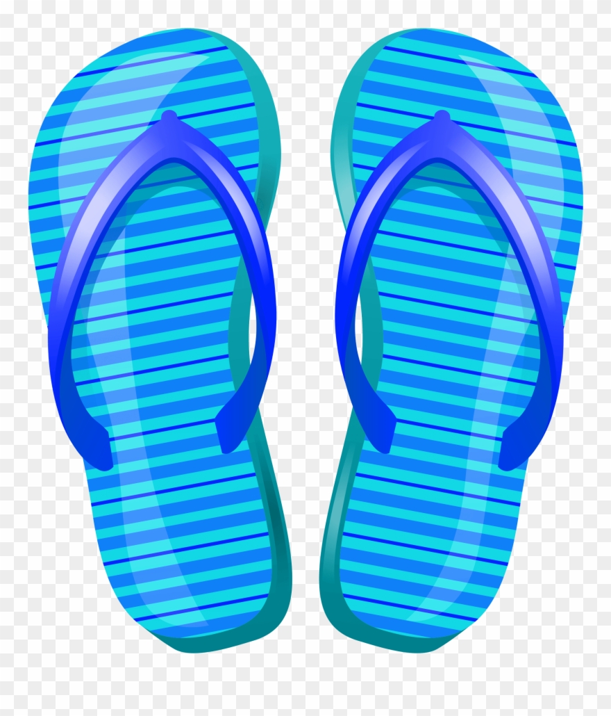 Jpg Library Beach Slippers Clip Art Free Download Library