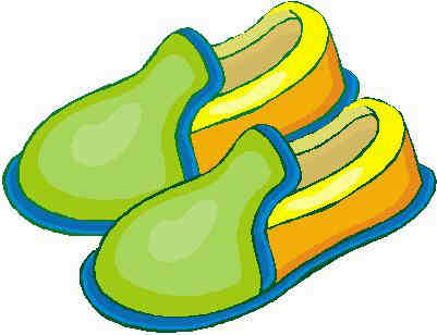 slippers clipart bedroom slipper