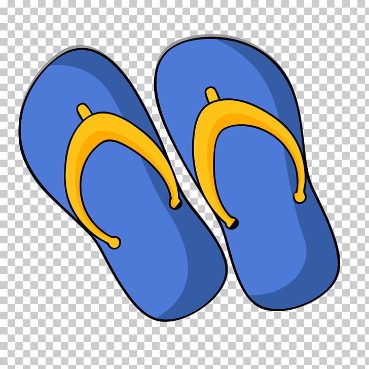 Flipflops slipper blue.