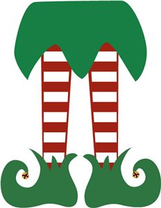 slippers clipart christmas