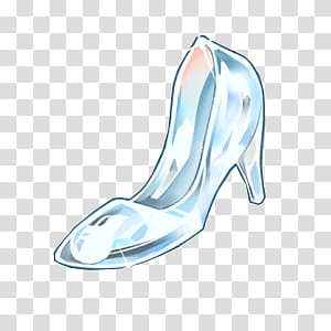 Cinderella glass slippers.