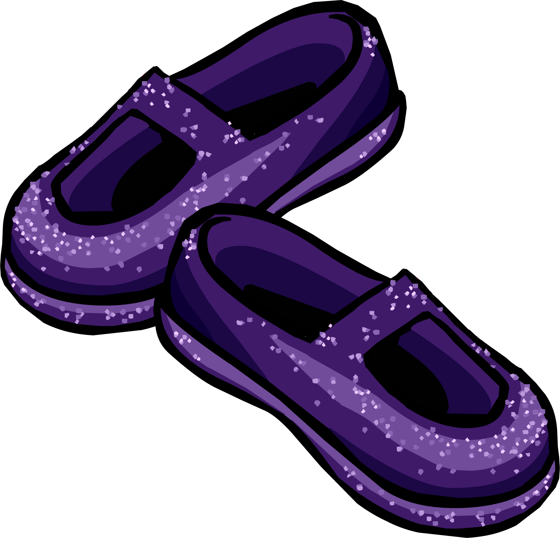 Purple clipart slipper, Purple slipper Transparent FREE for