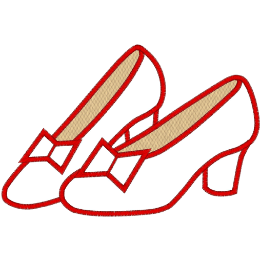 Ruby Red Slippers Clip Art Clipartsco