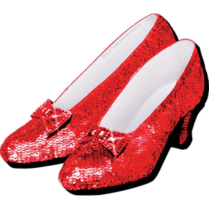 Wizard ruby slippers.