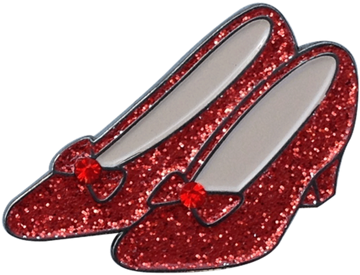 Ruby red slippers.