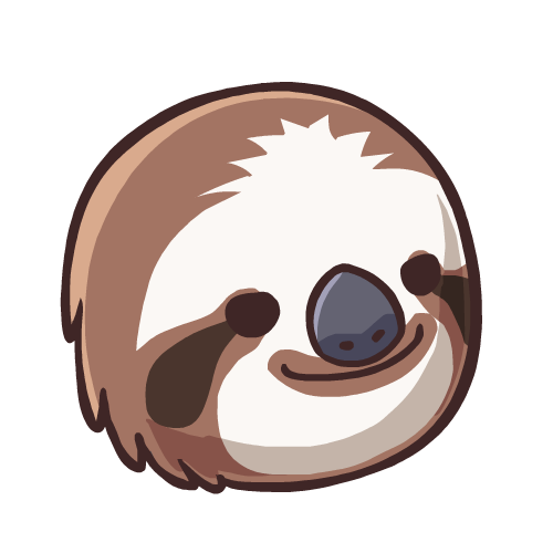 Clip art free sloth
