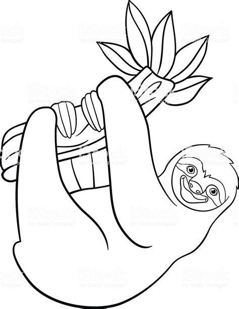 Image result for Free Printable Sloth Masks to Color