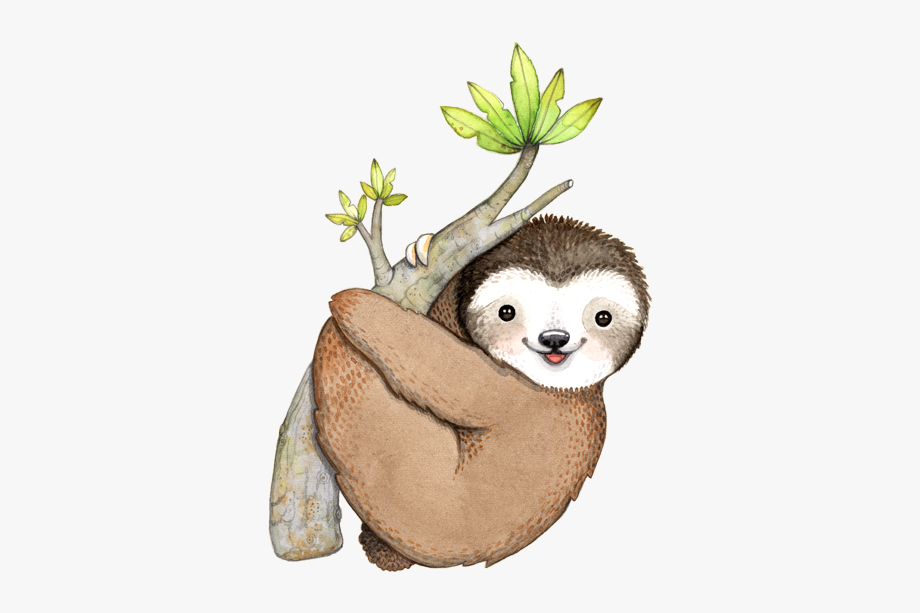Sloth stickers perezoso.